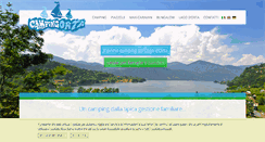 Desktop Screenshot of campingorta.it